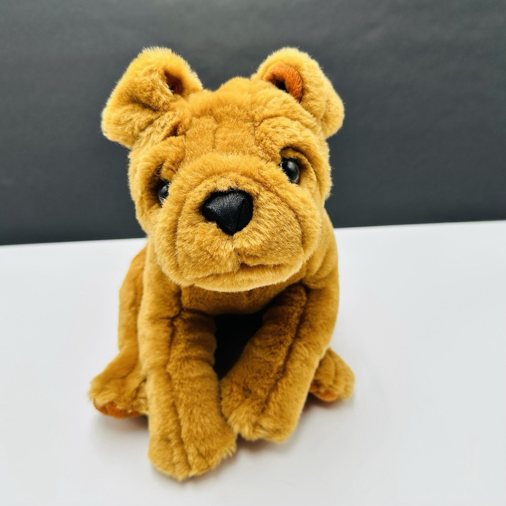 Animal Alley Sharpei Puppy Dog 11” Plush Stuffed Animal 2000 Y2K Toys R Us